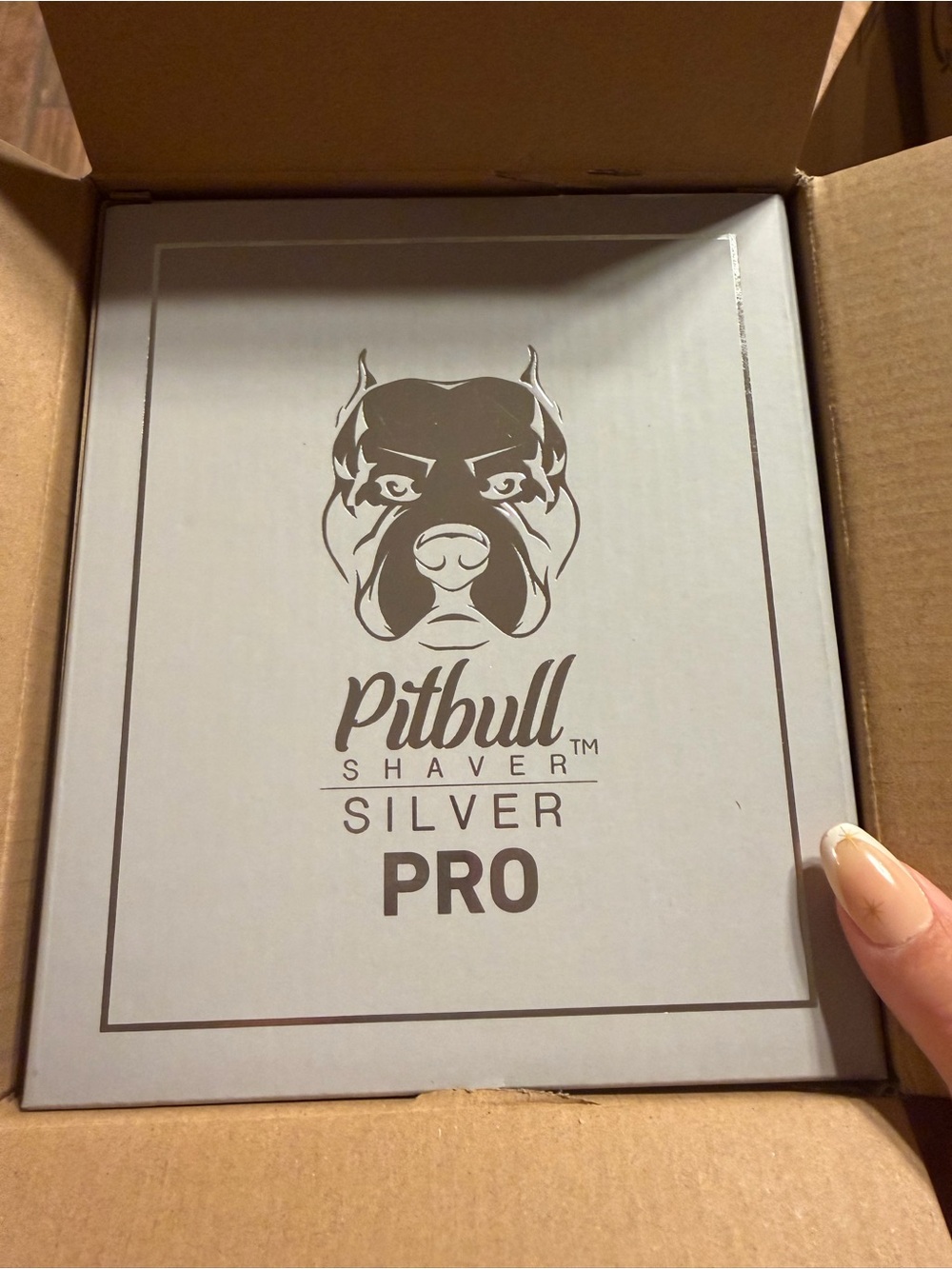 Pitbull Shaver Silver Pro Small Pet Grooming Tool - Silver